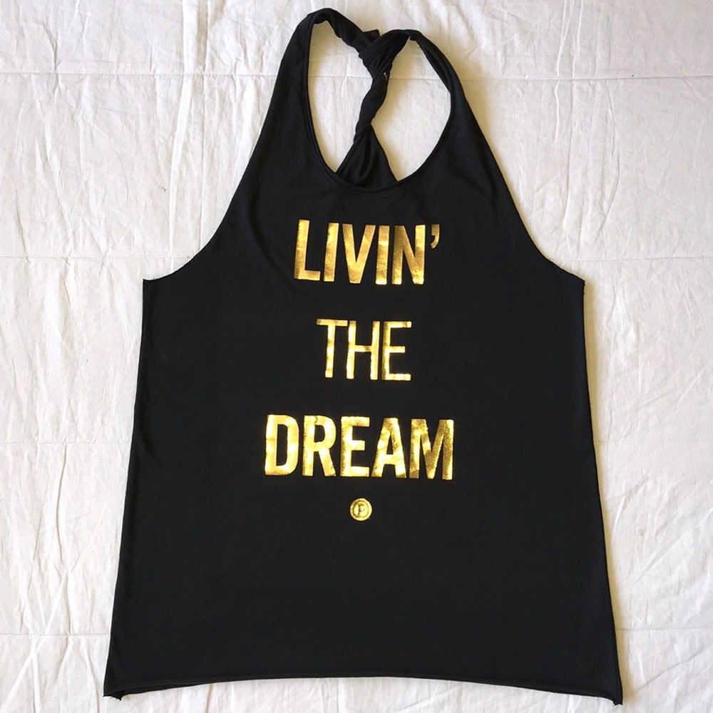 Pure Barre branded graphic tank
